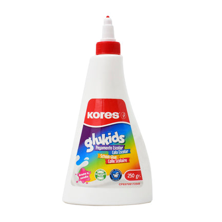 KORES WHITE LIQUID GLUE GLUKIDS 250GRS