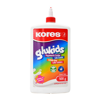 KORES WHITE GLUKIDS LIQUID GLUE 500GR