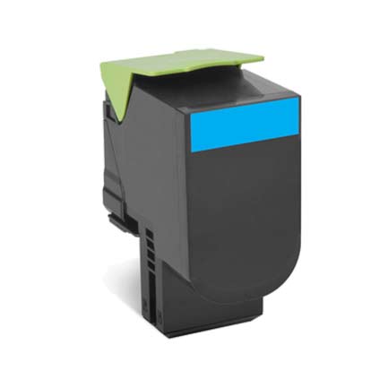 LEXMARK 70C80C0 CYAN RETURN PROGRAM TONER
