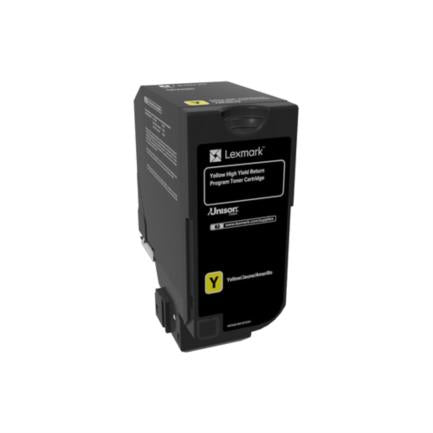 Tóner Lexmark CS725de Alto Rendimiento 12mil Páginas Color Amarillo