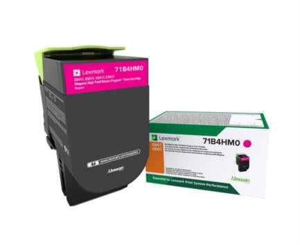 LEXMARK MAGENTA EXTRA HIGH YIELD TONER CS417/CX417