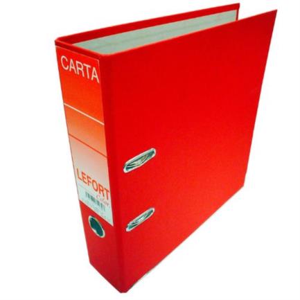 Lefort 1230 Letter Size Red Lever Arch File