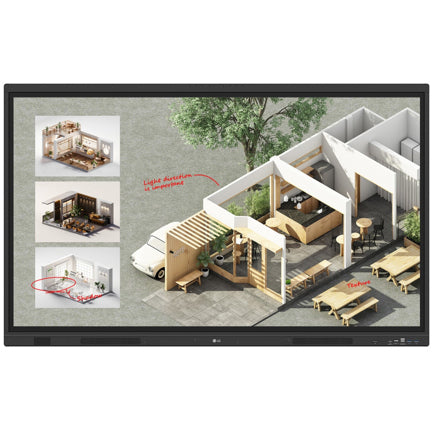 LG 55" 55TR3DQ 4K UHD 3840x2160 Multi-Touch 40-Point Display