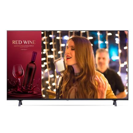 LG 65" Signage Display 3840 x 2160 UHD 16 Hours 7 Days 350 nits Web OS