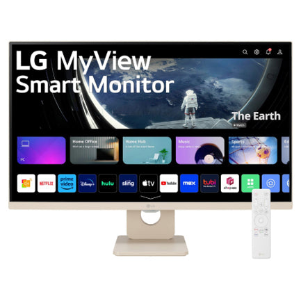 LG 27 inch Monitor Myview Smart TV WebOs23 IPS 1920x1080 HDMI USB 1 year warranty