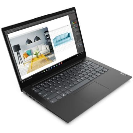 Laptop Lenovo V14 G2 IJL 14" Intel Celeron N4500 Disco duro 128 GB SSD Ram 4 GB Windows 11 Home Color Negro