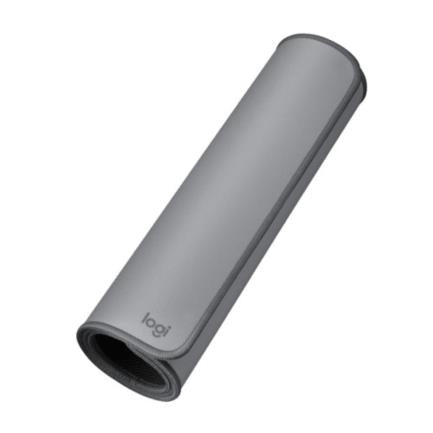 Logitech Studio Series Desk Pad, Anti-Slip Base, Gray