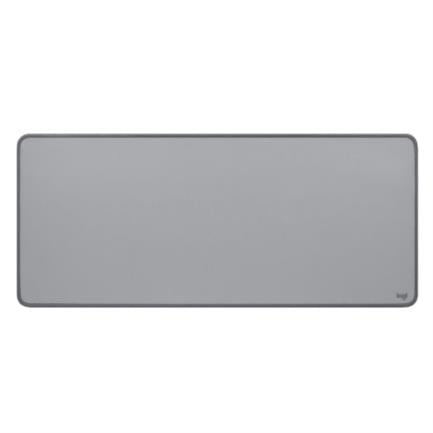 Logitech Studio Series Desk Pad, Anti-Slip Base, Gray