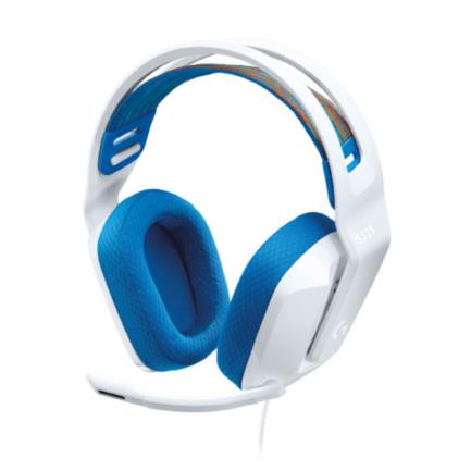Logitech G335 Gaming Headset Microphone/3.5mm Cable White