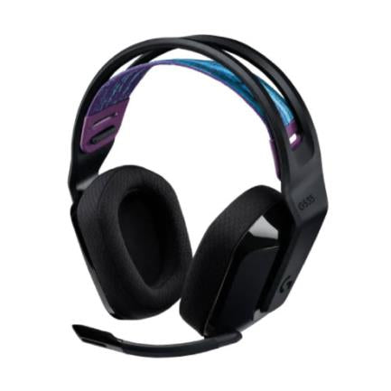 Logitech G535 Lightspeed Wireless Gaming Headset with Microphone, Black