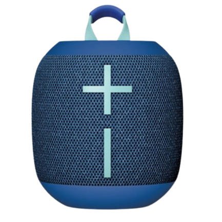 Bocina Logitech WONDERBOOM 4  Sonido de 360°  Capacidad Inalámbrica 40mtrs Color Blue
