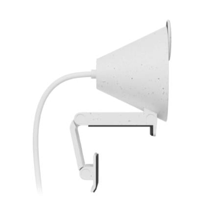 Cámara Web Logitech Brio 300 1080p USB-C con Corrección Iluminación Automática Micrófono Color Blanco Crudo