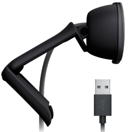 Logitech Brio 100 RTL Full HD 1080p Webcam Integrated Microphone USB Connectivity Graphite Color