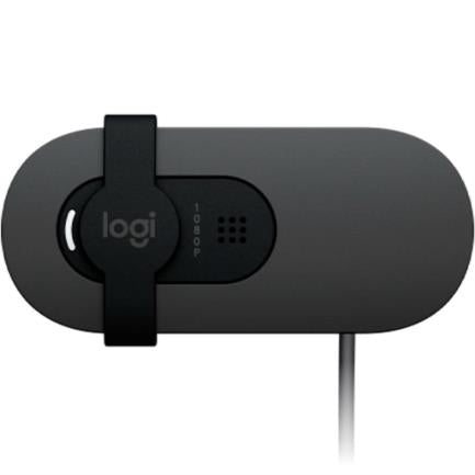 Logitech Brio 100 RTL Full HD 1080p Webcam Integrated Microphone USB Connectivity Graphite Color