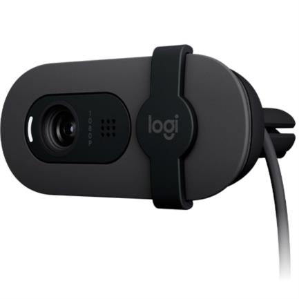 Logitech Brio 100 RTL Full HD 1080p Webcam Integrated Microphone USB Connectivity Graphite Color