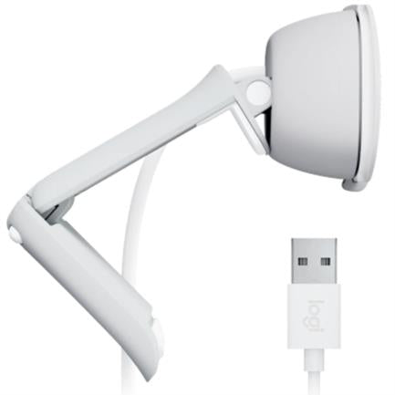 Logitech Brio 100 RTL Full HD 1080p Webcam Integrated Microphone USB Connectivity White
