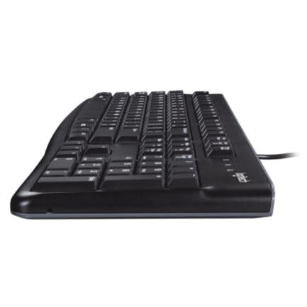 Logitech MK120 Wired USB Keyboard and Mouse, Black