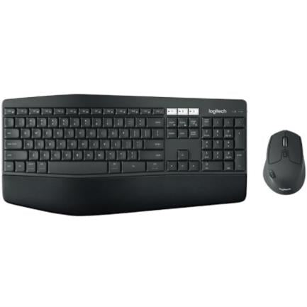 Logitech Performance MK850 Wireless USB Keyboard and Mouse, Black
