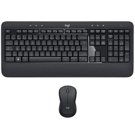 Logitech Advanced MK540 Wireless Keyboard and Mouse USB Black
