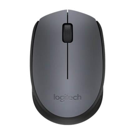 Logitech M170 Wireless Plug and Play USB Mouse Black-Gray