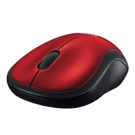 Logitech M185 Wireless Mouse Red