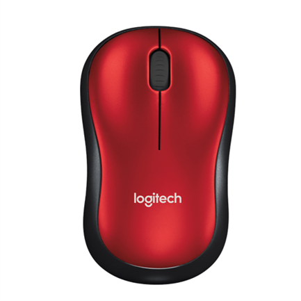 Logitech M185 Wireless Mouse Red
