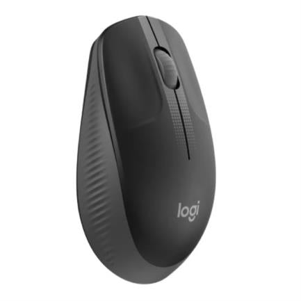 Logitech M190 Full Size Wireless Mouse 1000 dpi USB Grey