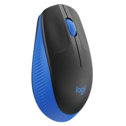 Logitech M190 Full Size Wireless Mouse 1000 dpi USB Blue