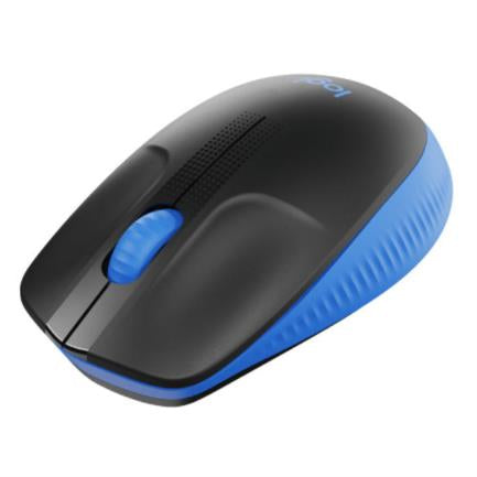 Logitech M190 Full Size Wireless Mouse 1000 dpi USB Blue