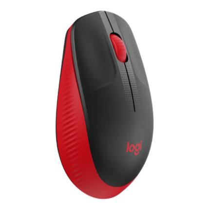Logitech M190 Full-Size Wireless Mouse 1000 dpi USB Red