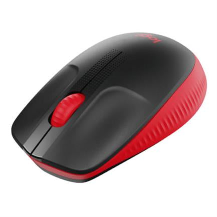 Logitech M190 Full-Size Wireless Mouse 1000 dpi USB Red