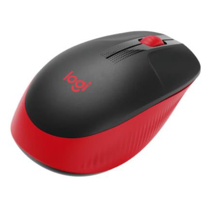 Logitech M190 Full-Size Wireless Mouse 1000 dpi USB Red
