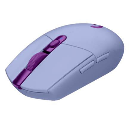 Logitech G305 LIGHTSPEED Wireless Gaming Mouse Hero Sensor 6 Buttons Lilac