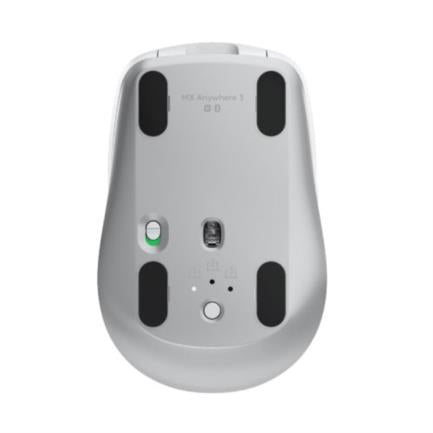Logitech MX Anywhere 3 USB Mouse 6 Buttons 1000 dpi Pale Gray