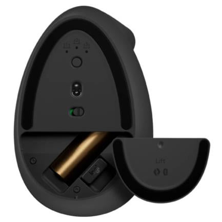 Logitech Lift Vertical Ergonomic Mouse 1000dpi Graphite Color