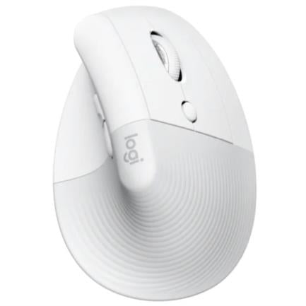 Logitech Lift Vertical Ergonomic Mouse 1000dpi Pale Gray