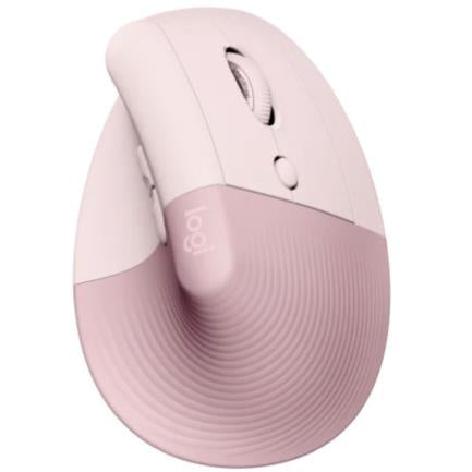 Logitech Lift Vertical Ergonomic Mouse 1000dpi Rose Color