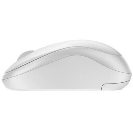 Mouse Logitech M240 Óptico Inalambrico Click Silencioso Bluetooth USB 100dpi Color Blanco