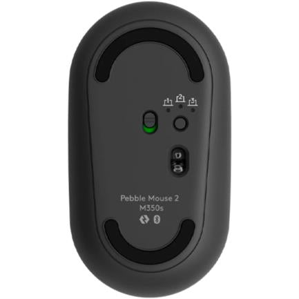 Logitech Pebble 2 M350s Wireless Bluetooth Mouse 4000dpi Graphite Color