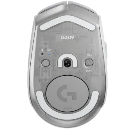 Mouse Logitech G309 LighSpeed Blanco Inalambrico