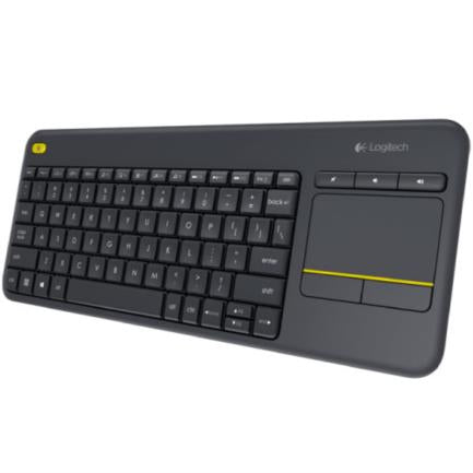 Logitech K400 Plus Wireless Keyboard W/TouchPad Black