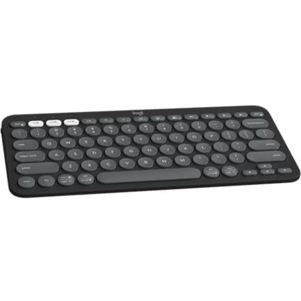 Logitech Pebble Keys 2 K380S Multi-Device Wireless Bluetooth Keyboard Graphite