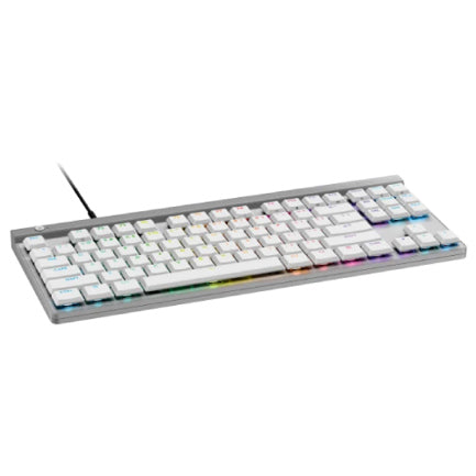 Logitech G515 TKL Wired Gaming Keyboard USB White
