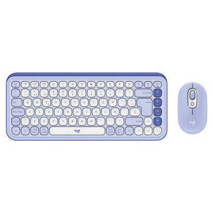 Logitech Pop Keys and Mouse Icon Lilac