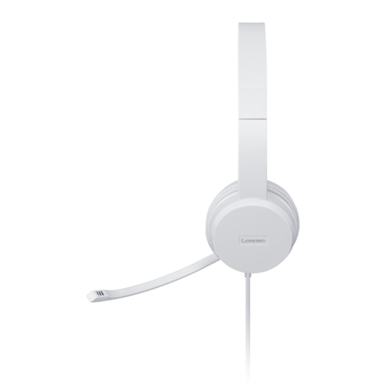 Diadema Alámbrica Lenovo 110 USB Color Nube Gris