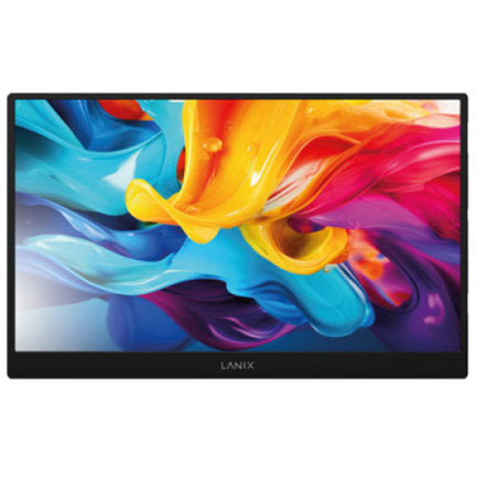 Monitor LANIX LX160 15.6" Resolución 1920x1080 FHD Panel IPS 2xUSB-C 1xMini HDMI