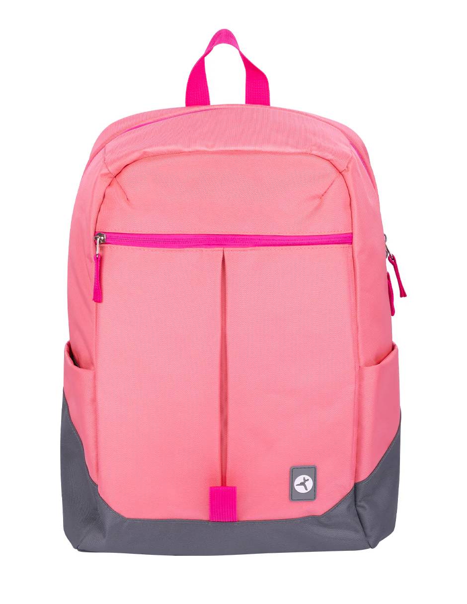 Mochila TechZone Rainbow Amarilla y Funcional con Diseño Vibrante Compartimientos Acolchados para Laptop y Table