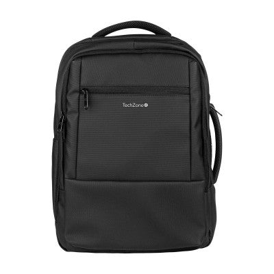 Backpack Techzone UrbanBiz DE 15.6" Diseñada para el Ritmo Dinamico del Dia a Dia Color Negro