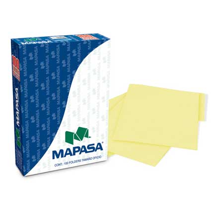 FOLDER MAPASA CANARIO OFICIO