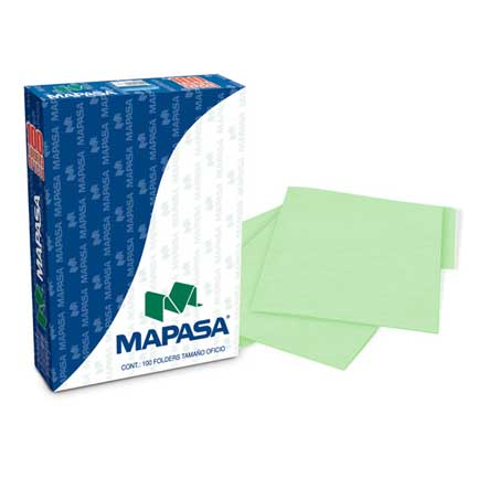 GREEN LEGAL SIZE FOLDERS